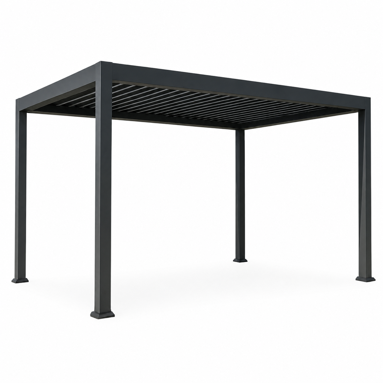 Pergola Aluminium Anthracite 3x3 m